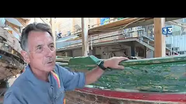 L&#039;atelier de restauration des barques catalanes