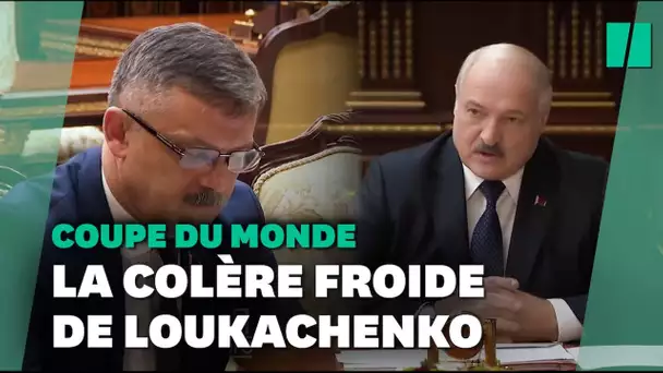 La Biélorussie absente de la Coupe du Monde, Loukachenko passe un savon à son ministre des sports