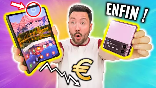 Enfin des Nouveaux Smartphones Pliables moins chers ! (Galaxy Z Fold 3, Flip 3)