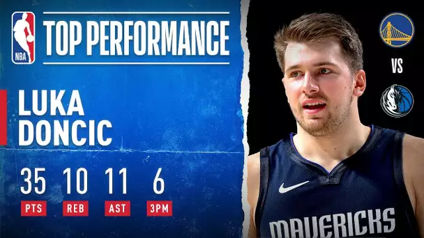 Luka Drops Triple-Double In THREE QUARTERS!