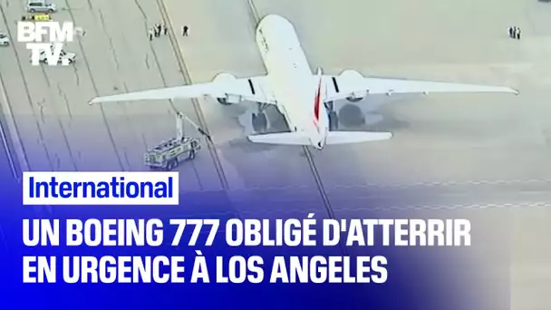 Un Boeing 777 obligé d'atterrir en urgence à Los Angeles