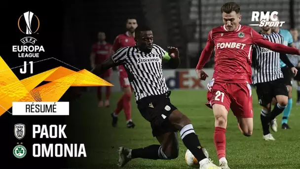 Résumé : PAOK 1-1 Omonia - Ligue Europa J1