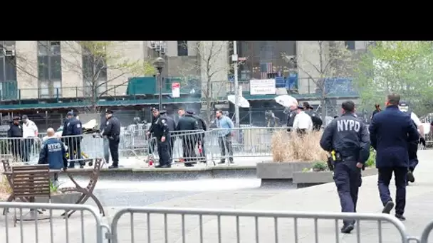 Procès de Donald Trump à New-York : une personne tente de s'immoler par le feu devant le tribunal