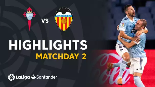Highlights RC Celta vs Valencia CF (2-1)