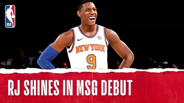 RJ Records 26 PTS In First Game at the Garden