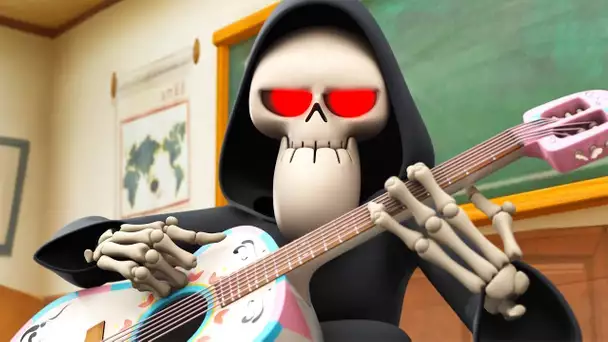 Spookiz | Squelette prof joue de la guitare | Dessins animés pour les enfants | WildBrain