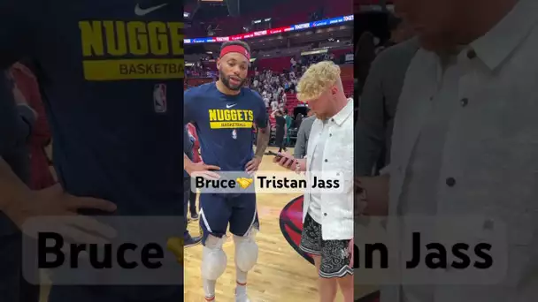 Bruce Brown & Tristan Jass Talk Nuggets Game 4 W! | #Shorts