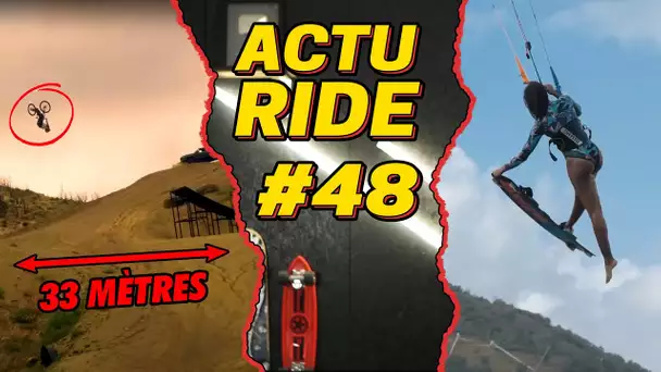 ACTU RIDE #48 : Le plus long backflip de l'histoire, Le trick de l'année en ski, Kayak sur neige !