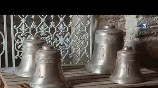7 nouvelles cloches pour le carillon de Gaulène (Tarn)