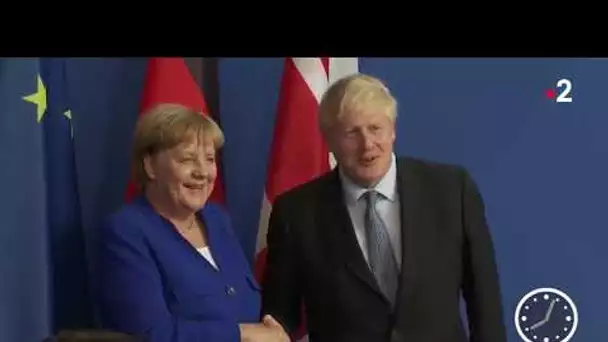 Boris Johnson en visite en Europe