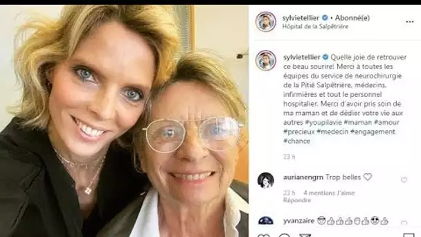 Sylvie Tellier  les nouvelles rassurantes de sa mère après son hospitalisation
