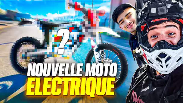 MA NOUVELLE MOTO ELECTRIQUE ! ⚡️ (Mon frère valide)