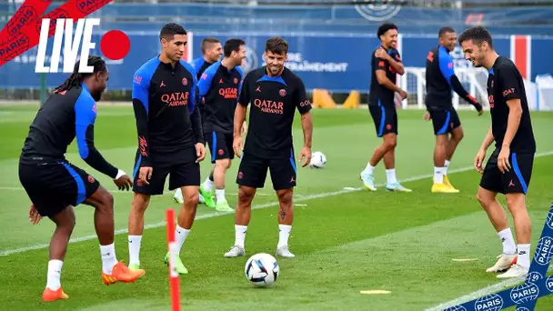 15 minutes live of training before Paris Saint-Germain - Stade Brestois 29 🔴🔵