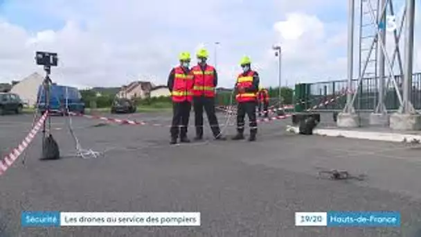 Surveillance par drone pour les pompiers