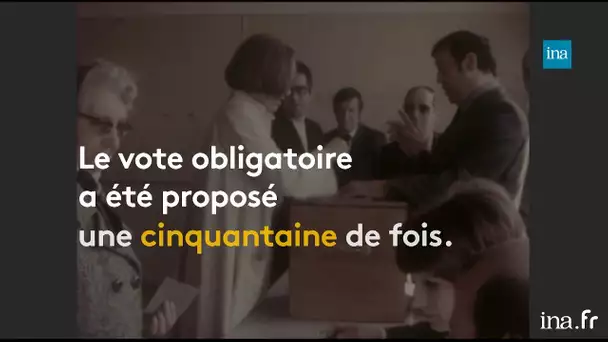 À quand vote obligatoire en France ? | Franceinfo INA