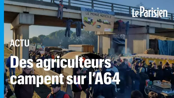 Colère des agriculteurs : l'autoroute A64 bloquée, des actions prévues partout en France