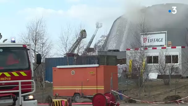 Incendie au parc Vulcania