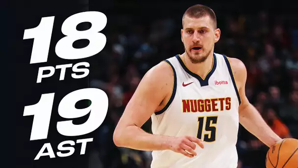Nikola Jokic DIMES His Way To A Career High 19 Ast In Indiana | February 24, 2025