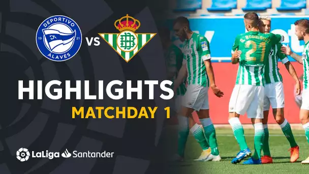 Highlights Deportivo Alavés vs Real Betis (0-1)