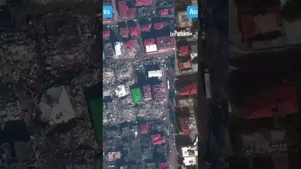 Séisme en Turquie : l’ampleur des dégâts avant/après vus d'un satellite