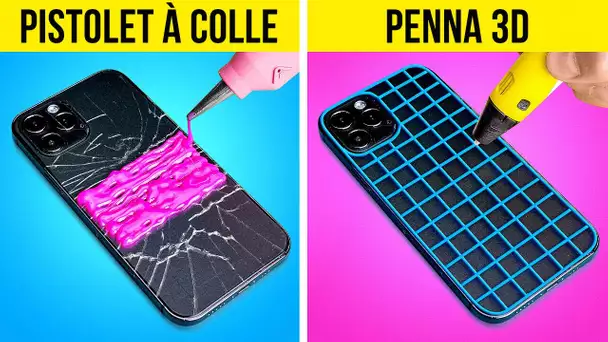 PISTOLET À COLLE VS STYLO 3D ! ASTUCES GÉNIALES POUR TOUTES LES OCCASIONS