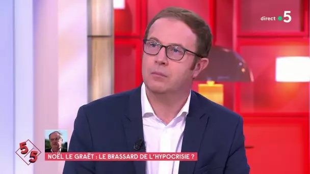 Noël Le Graët : le brassard de l’hypocrisie ? - Yoann Lemaire - Le 5/5 - C à Vous - 28/11/2022