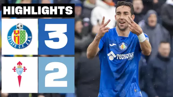 GETAFE CF 3 - 2 RC CELTA | RESUMEN LALIGA EA SPORTS