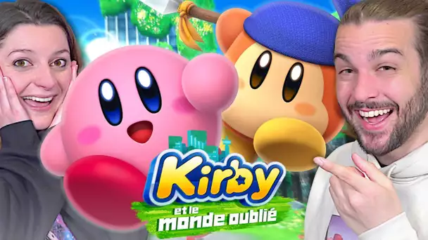 ON JOUE AU NOUVEAU JEU KIRBY ET LE MONDE OUBLIE CO-OP SUR NINTENDO SWITCH !