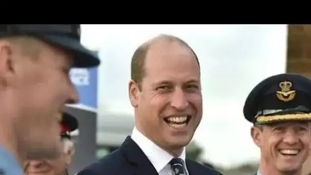 Les fans royaux applaudissent le prince William pour son engagement "brillant" à RAF Coningsby