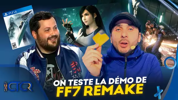 On teste la démo de FInal Fantasy 7 Remake ! 😍 | CTCR