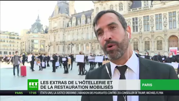 Paris : les «extras» de l’hôtellerie et de la restauration mobilisés