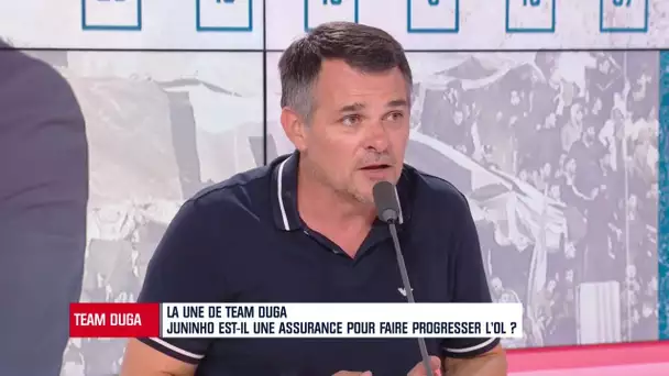 "Juninho n'a aucune expérience" déclare Sagnol déçu des débuts du Brésilien à l'OL