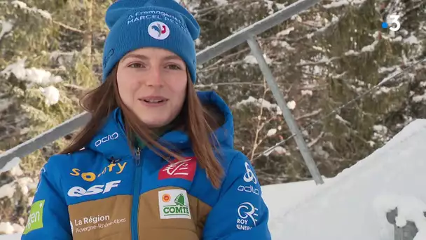 Saut à ski: Joséphine Pagnier, Chaux-Neuve est son jardin