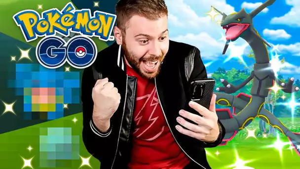 MA SEMAINE LA PLUS CHANCEUSE ! - Pokémon GO Ultra Bonus | Semaine Dragon | Raid RAYQUAZA SHINY ✨