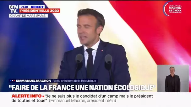 Emmanuel Macron: "Les années à venir, à coup sûr, ne seront pas tranquilles"