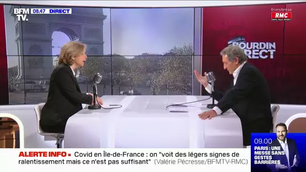 Valérie Pécresse, invitée de Bourdin Direct ce matin