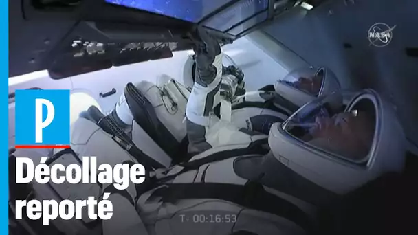Le premier lancement habité de SpaceX reporté en raison du mauvais temps