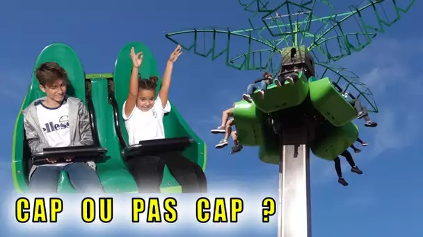 CAP OU PAS CAP au Parc Spirou : Chute de 90m dans le vide ! 😱