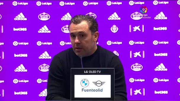 Rueda de prensa Real Valladolid CF vs CA Osasuna