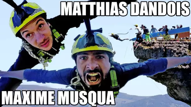Matthias Dandois et Maxime Musqua testent le saut pendulaire ! (feat. Pyrenaline)