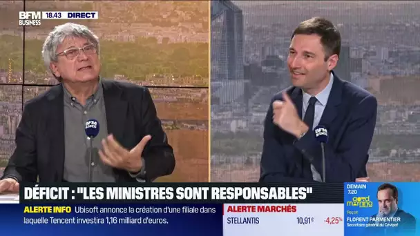 Éric Coquerel (député LFI - commission des finances) : déficit, 5,8% en 2024 au lieu de 6% (Insee)