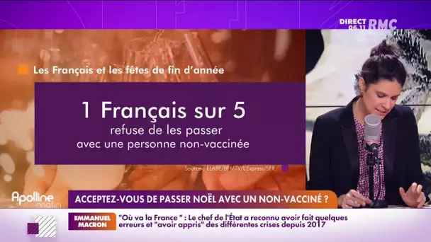 Acceptez-vous de passer Noël avec non-vacciné ?