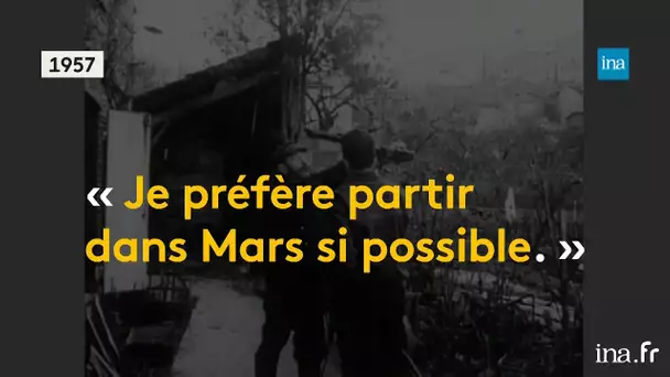 Tourisme spatial : 50 ans de fantasmes | Franceinfo INA