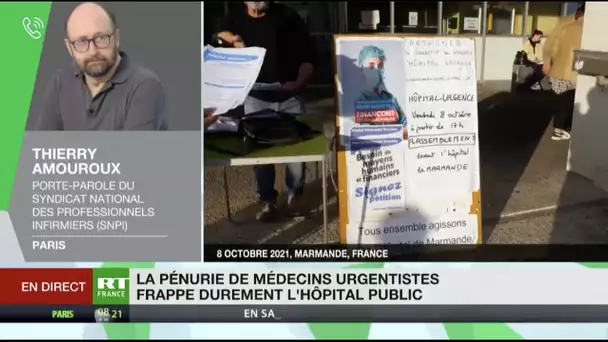 Hôpital public : «Il faut sortir de ce cercle infernal et mettre les moyens», selon Thierry Amouroux