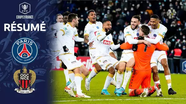 PSG - OGC Nice : 0-0, 5 tab 6, le résumé / Coupe de France I FFF 2022