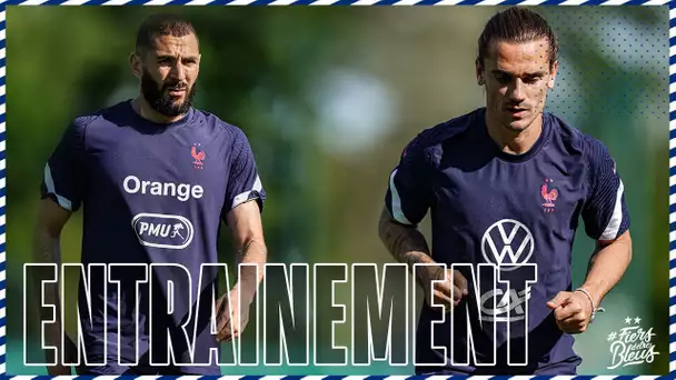 Avec Karim Benzema et Antoine Griezmann, Equipe de France I FFF 2021