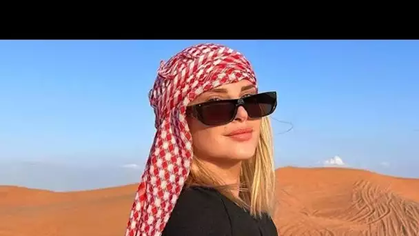 Kelly Vedovelli, une photo à Abu Dhabi crée polémique, ses vacances de rêve gâchées