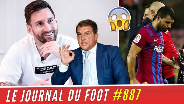 Jouer GRATOS pour le BARÇA ? La réponse de MESSI à Laporta ! FIN de carrière en vue pour AGÜERO ??