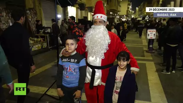 🇮🇶  Les habitants de Bagdad expriment leur soutien à la bande de Gaza à l'occasion du Nouvel An