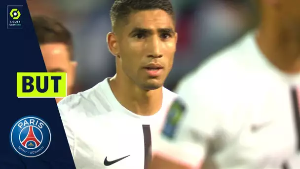 But Achraf HAKIMI (19' - PSG) ESTAC TROYES - PARIS SAINT-GERMAIN (1-2) 21/22